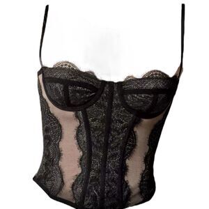 Urban Outfitters Womens Corset Small Edgy Whimsygoth Gothic Whimsical Witchy